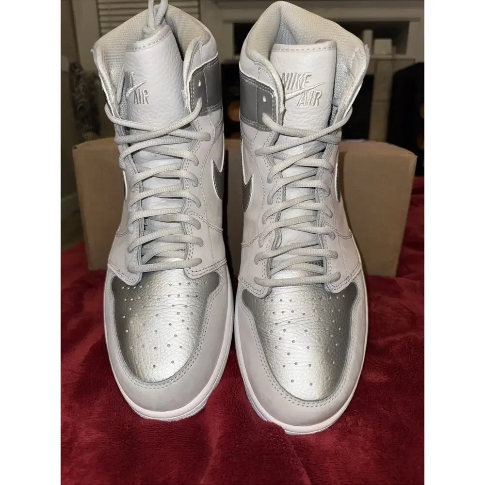 Size 14 - Jordan 1 Retro High CO Japan Neutral Grey DC1788-029 Silver Metallic